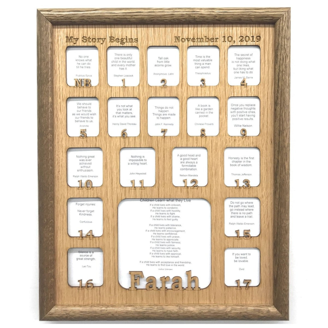 Newborn-18 Picture Frame