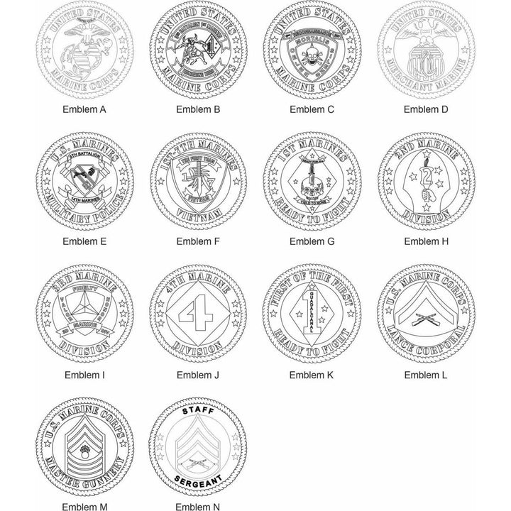 US Marine Corps Picture Frame